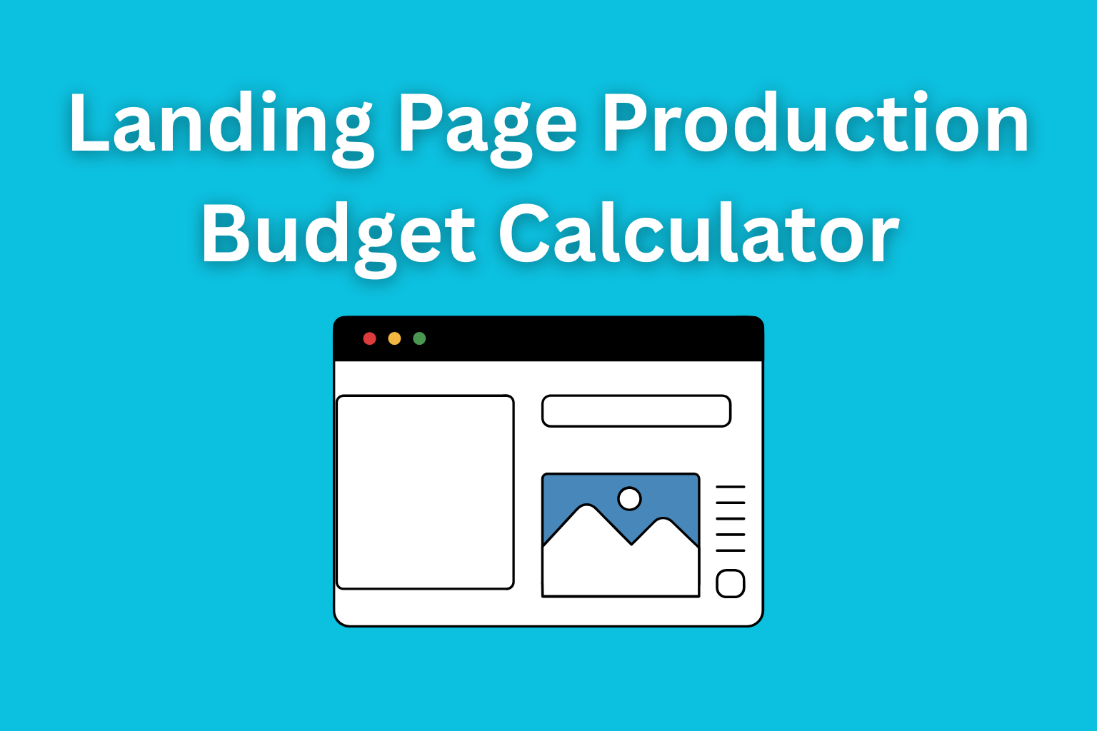 Landing Page Production Budget Calculator