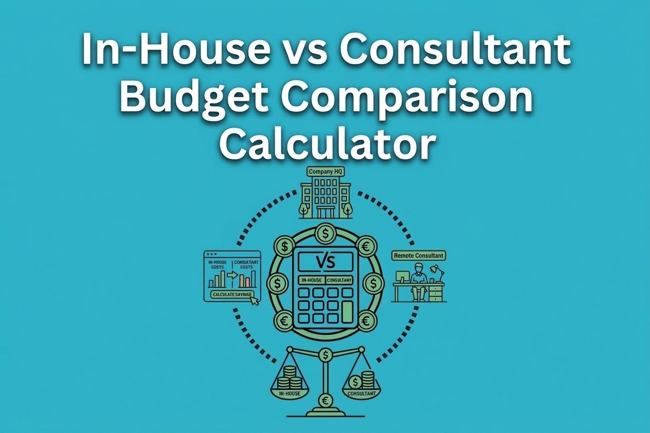 In-House vs Consultant Budget Comparison Calculator