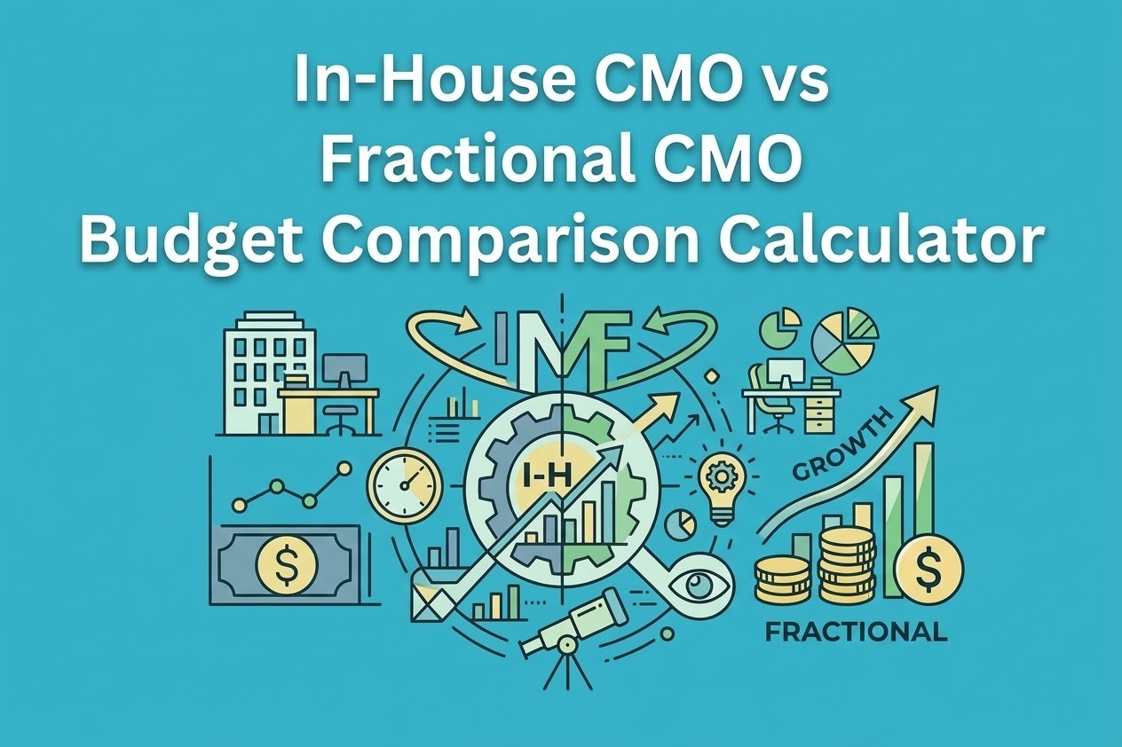 In-House CMO vs Fractional CMO budget Comparison Calculator