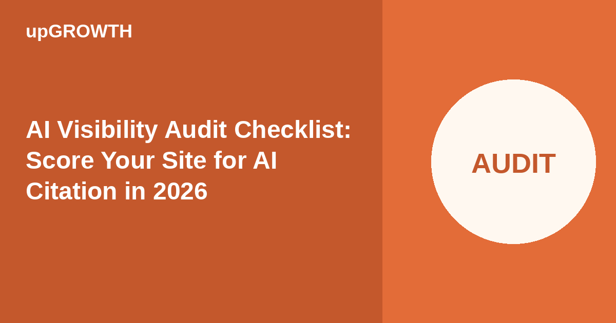 Ai Visibility Audit Checklist Blog Featured