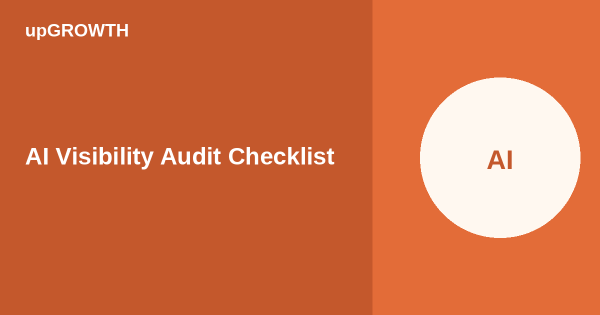 Ai Visibility Audit Checklist Featured
