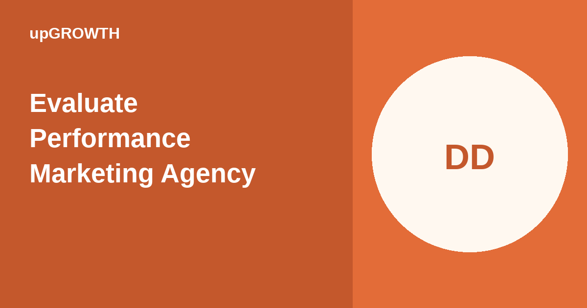How To Evaluate Performance Marketing Agency Featured