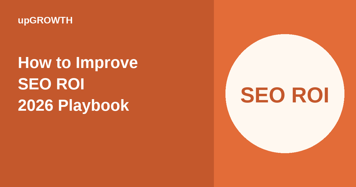 How To Improve Seo Roi 2026 Featured