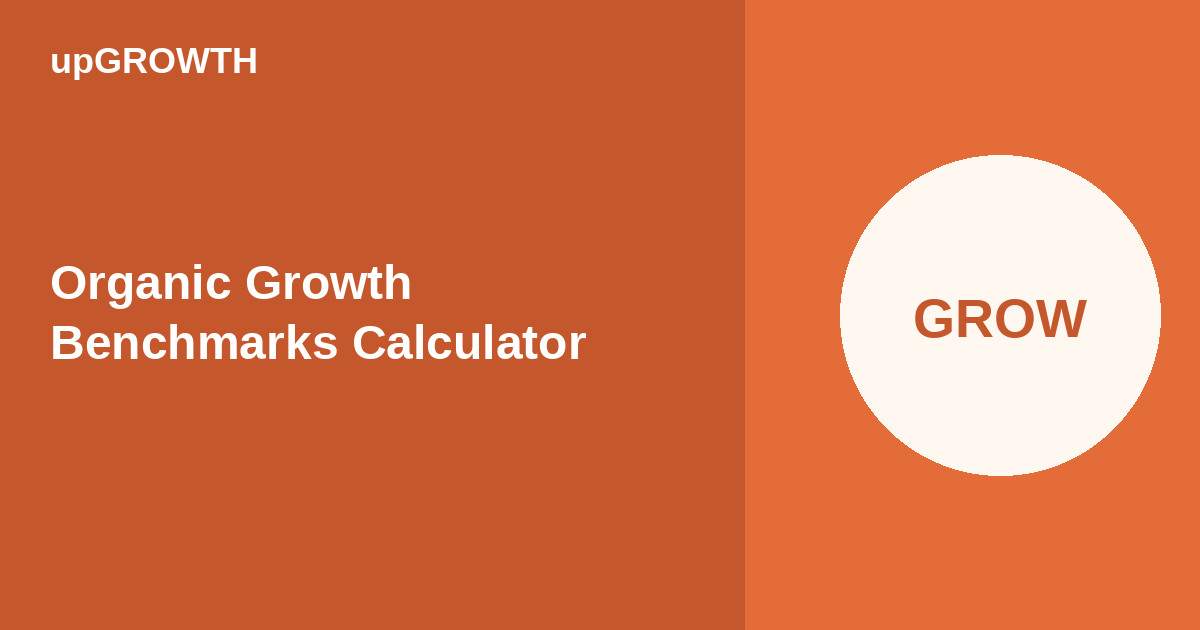 Organic Growth Benchmarks Calculator Featured
