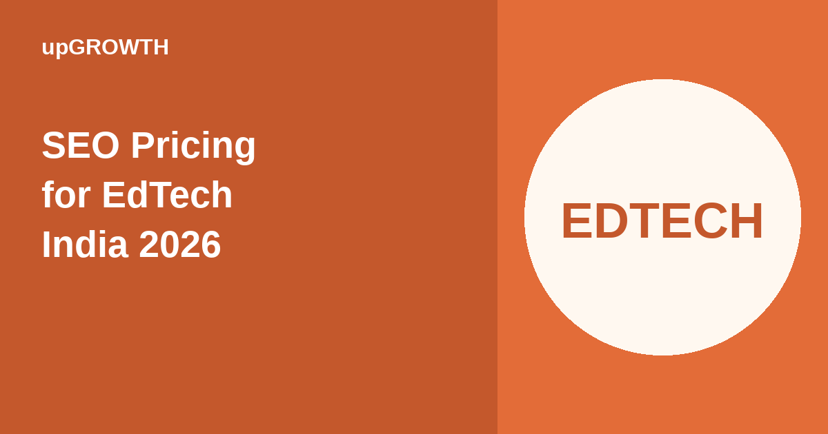Seo Pricing Edtech India Featured