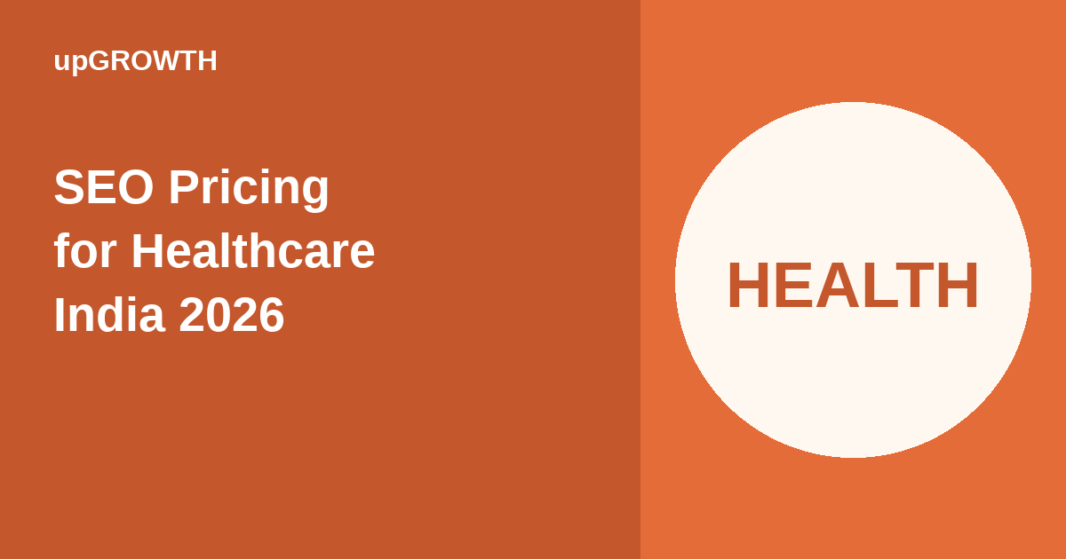 Seo Pricing Healthcare India Featured