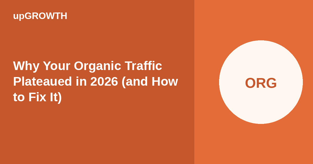 Why Your Organic Traffic Plateaued Featured