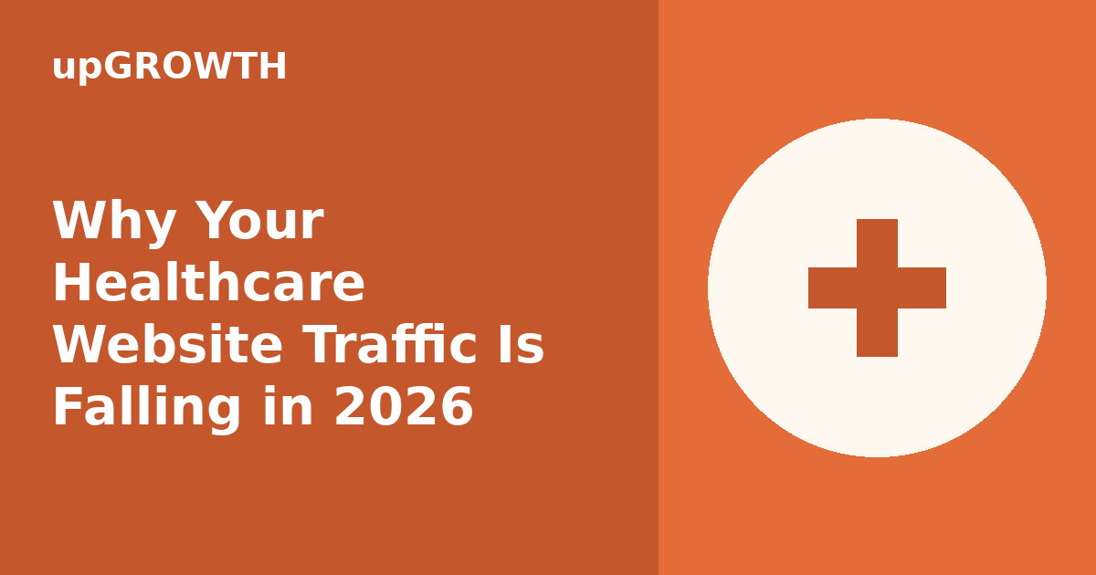 Healthcare Website Traffic Falling 2026 Featured
