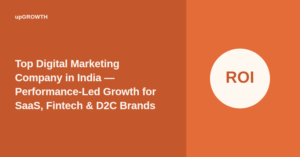 Digital Marketing Company In India Og