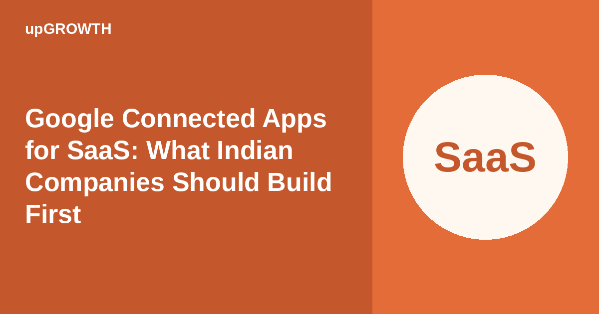 Google Connected Apps Saas India Featured