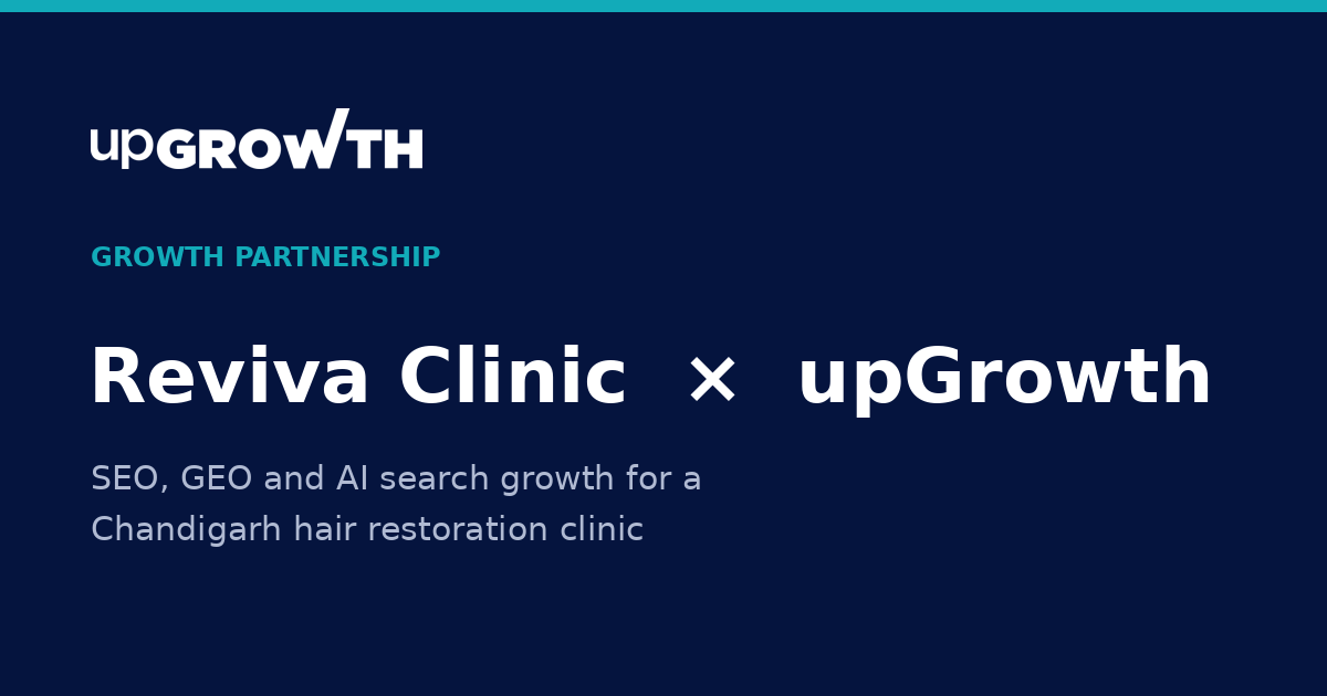Reviva Clinic Partners With Upgrowth Digital Featured